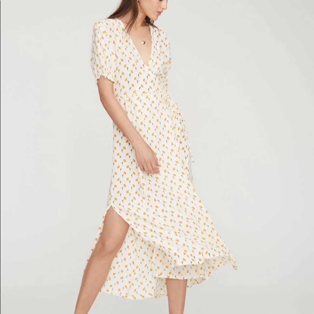 Faithfull the Brand wrap dress - Picture 3 of 6